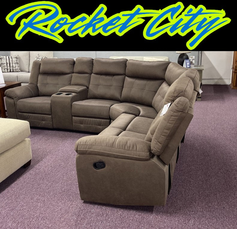 Lane Keystone Manual Reclining Sectional
