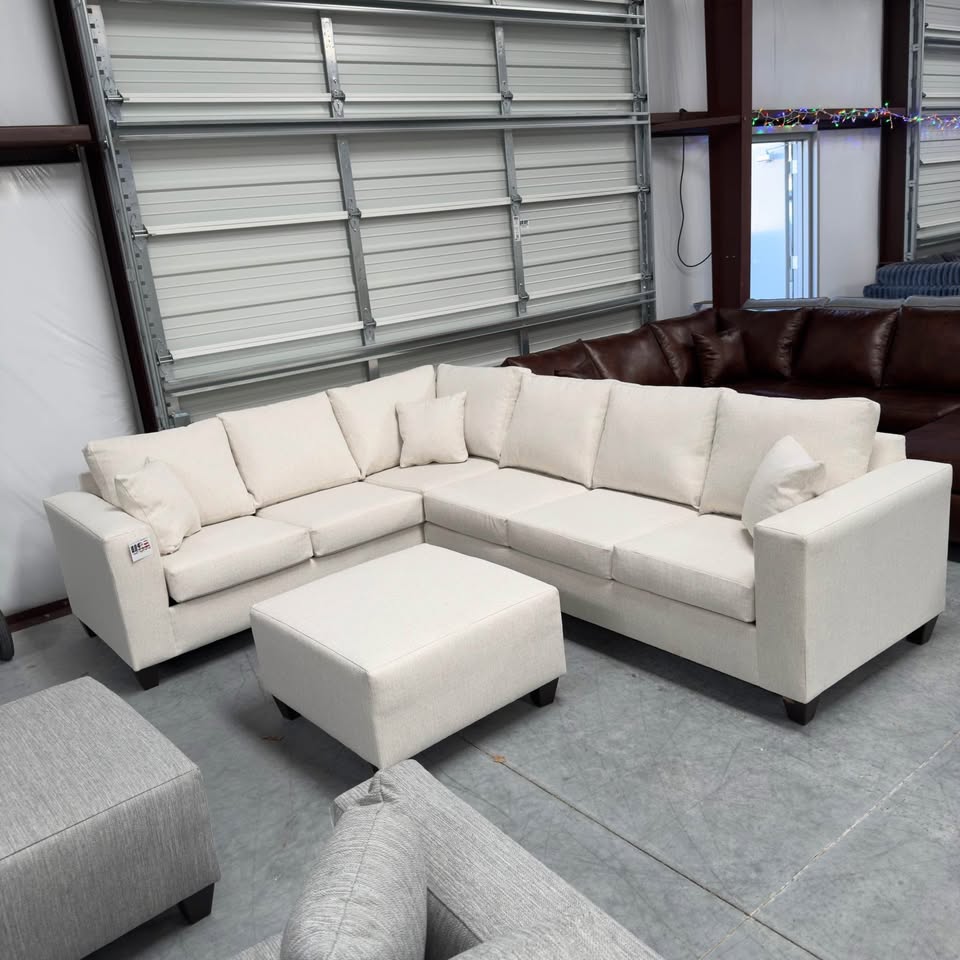 Performance Fabric Washable Sectional