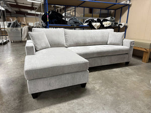 Komfort & Design Oak Hollow - Light Gray (Left Facing)