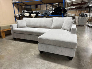 Komfort & Design Oak Hollow - Light Gray (Right Facing)