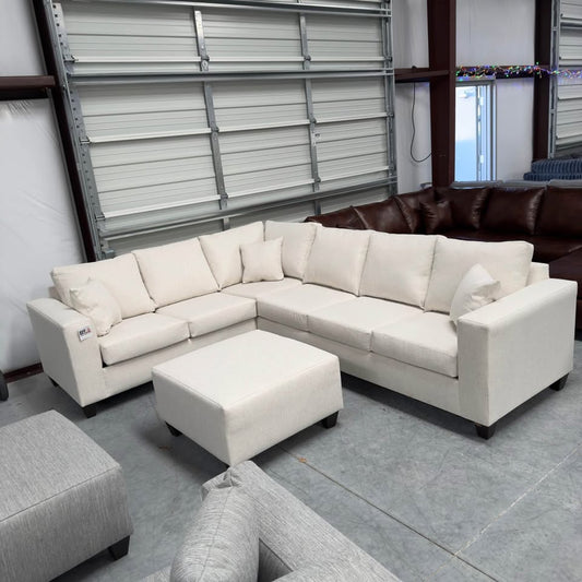 Performance Fabric Washable Sectional