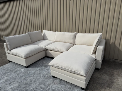 Albany Park 5-Piece Kova Dupe - Sand Linen